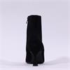 Paul Green High Heel Ankle Boot - Black Suede